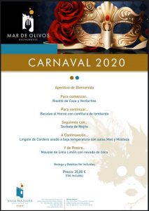 Menu Carnaval 2020